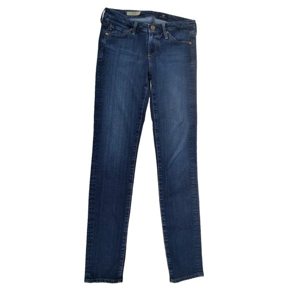 ADRIANO GOLDSCHMIED Women's The Stilt Cigarette Skinny Jeans SIZE‎ 25R Dark Wash - Picture 6 of 9